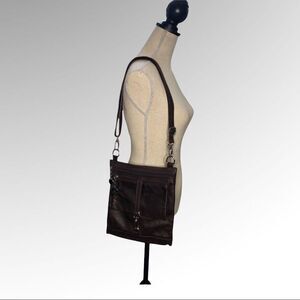 BORSE IN PELLE Brwn Leather Crossbody/Shoulder Bag